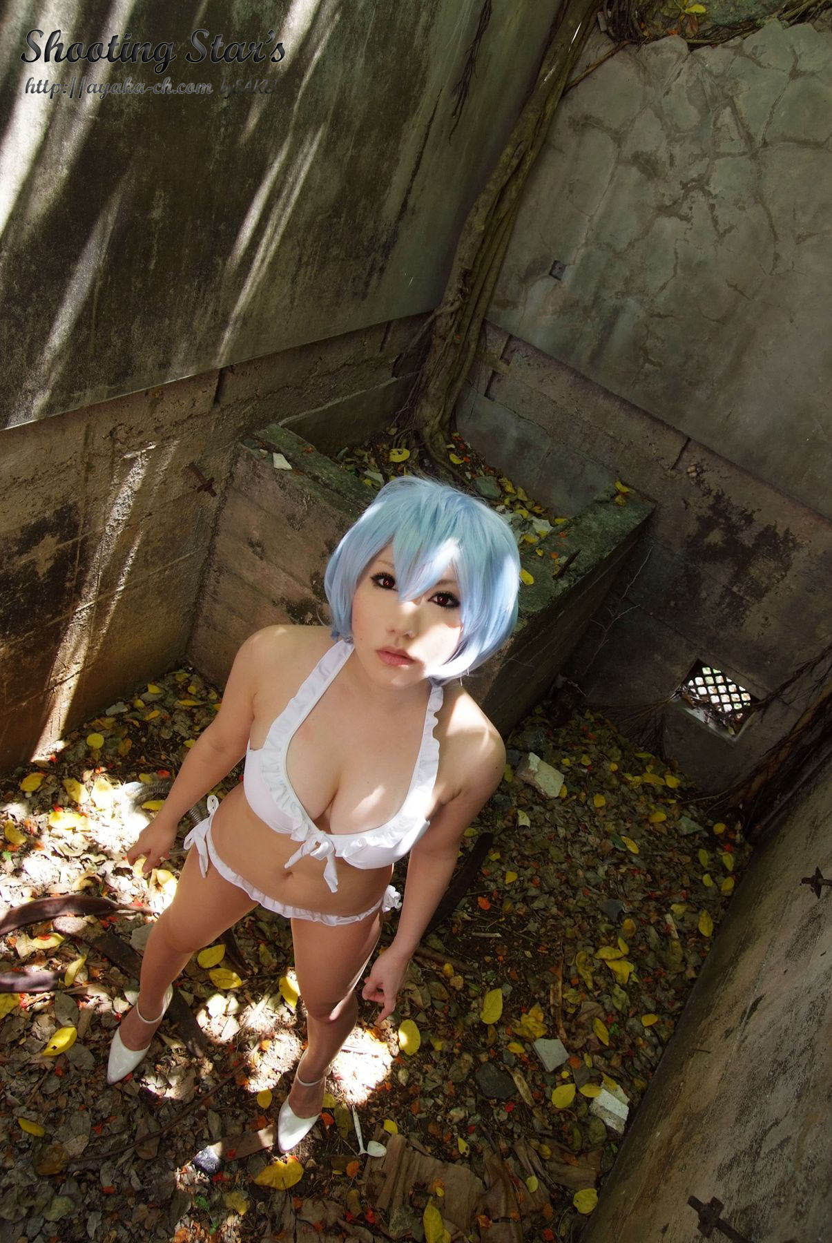 [Cosplay] 2013.03.26 Evangelion - Big Tits Rei Ayanami 1